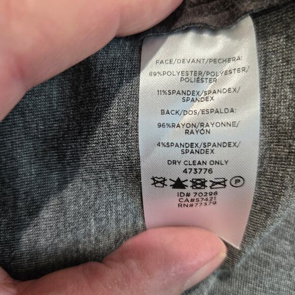 Ann Taylor Factory Open Front Faux Suede Cardigan Style Jacket Sz M Minimalist - Picture 10 of 10